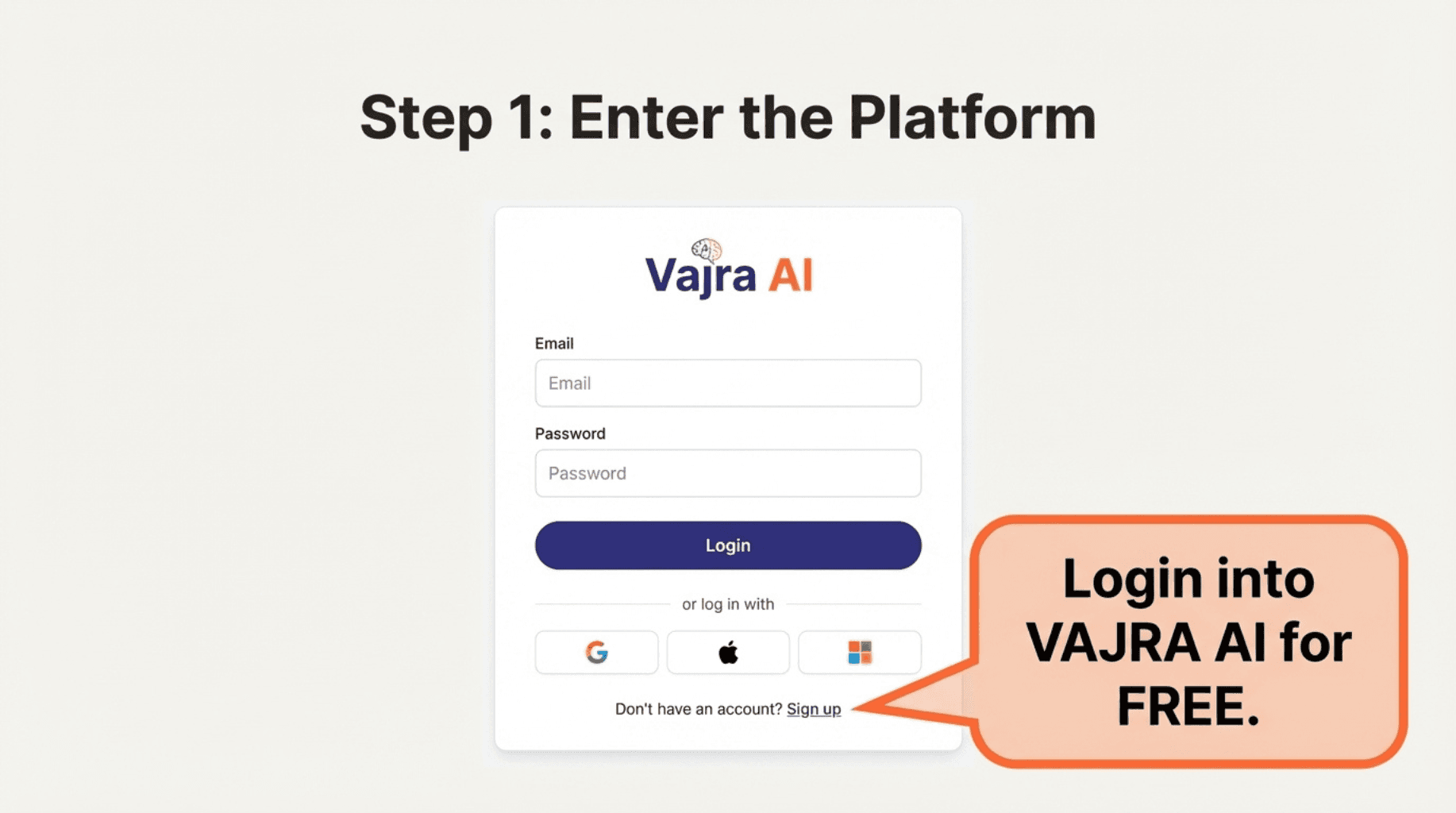 Method 1: Type a Topic Heading, with an input field example
